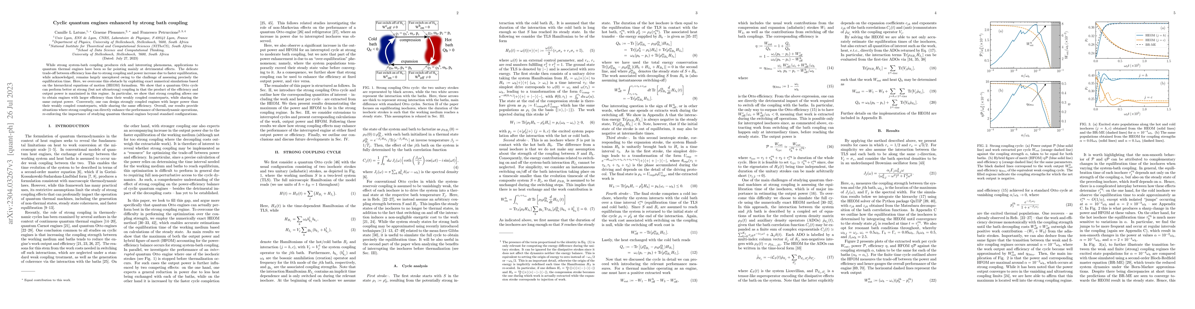 Thumbnail for Cyclic quantum engines enhanced by strong bath coupling