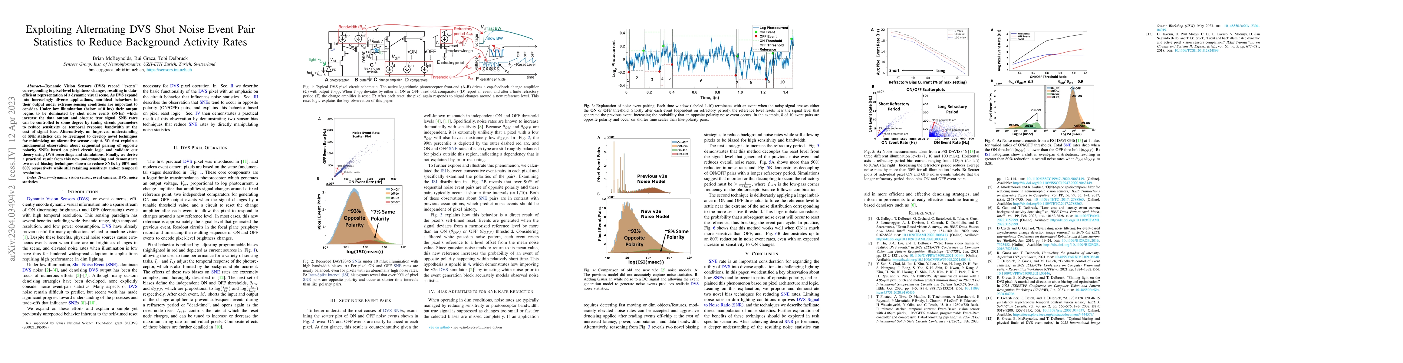 Thumbnail for Exploiting Alternating DVS Shot Noise Event Pair Statistics to Reduce
  Background Activity