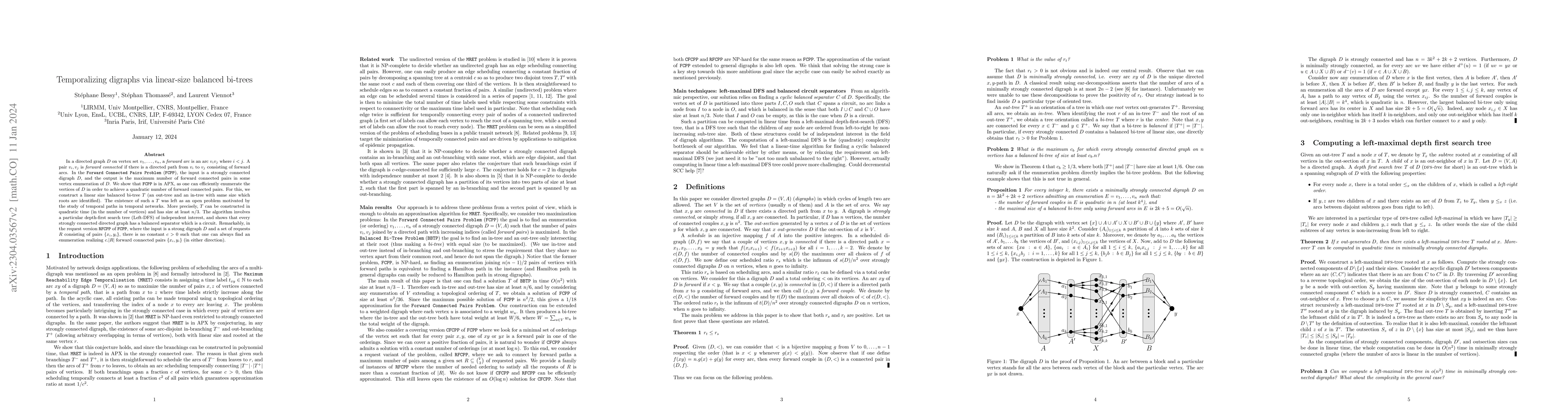Thumbnail for Temporalizing digraphs via linear-size balanced bi-trees