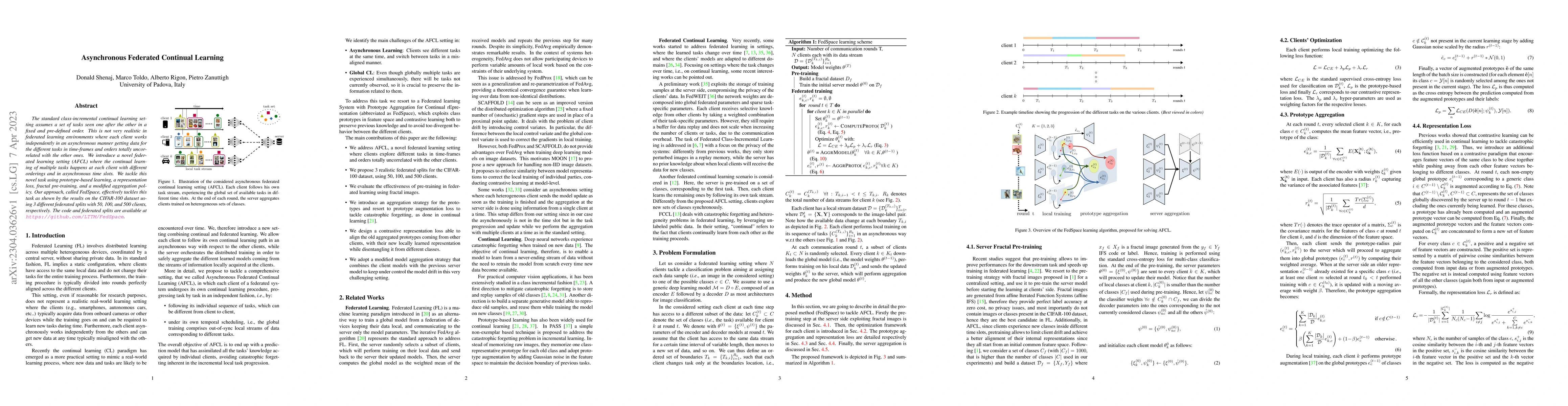 Thumbnail for Asynchronous Federated Continual Learning