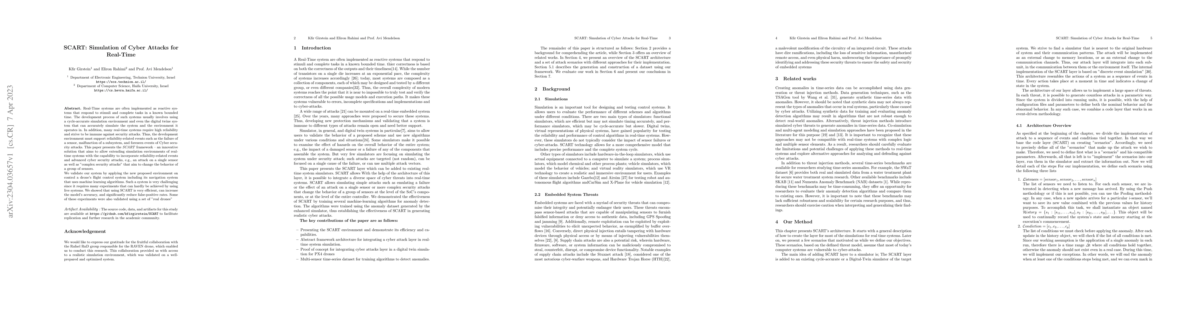 Thumbnail for SCART: Simulation of Cyber Attacks for Real-Time