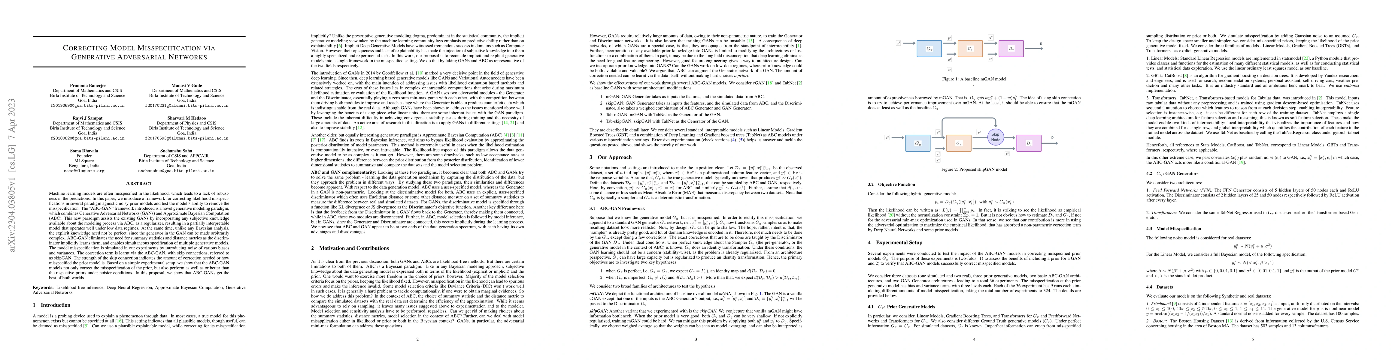 Thumbnail for Correcting Model Misspecification via Generative Adversarial Networks