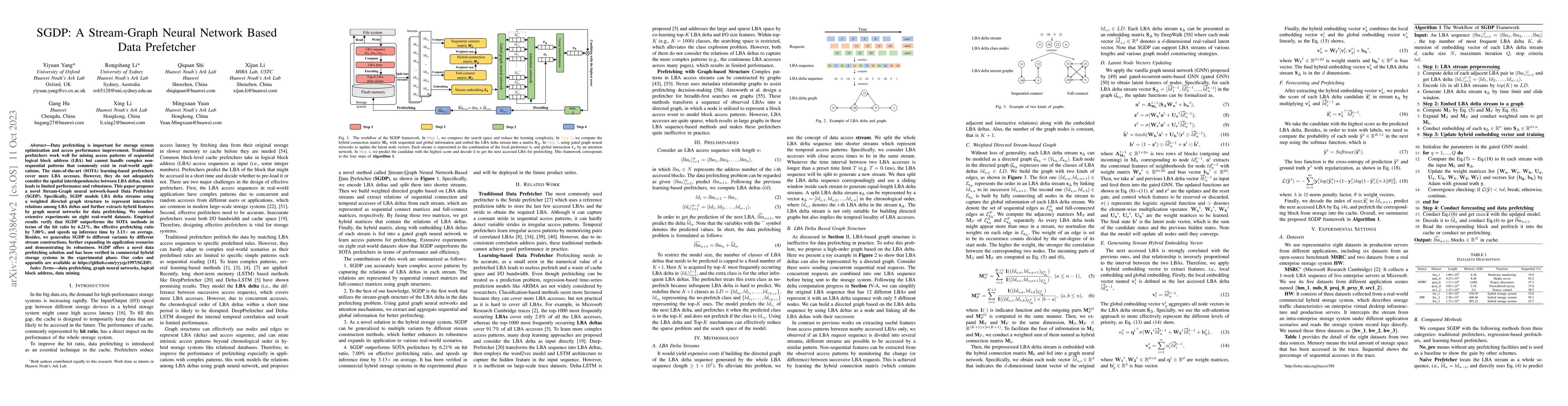 Thumbnail for SGDP: A Stream-Graph Neural Network Based Data Prefetcher