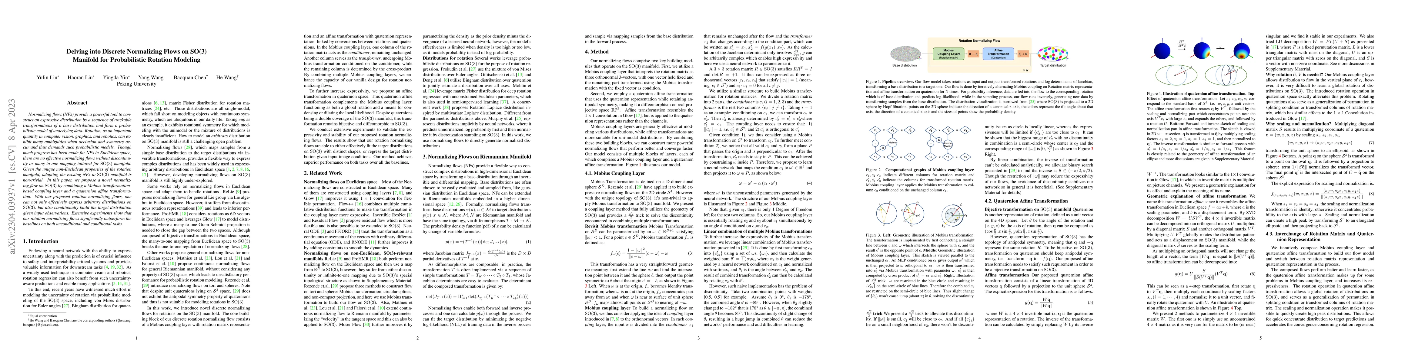 Thumbnail for Delving into Discrete Normalizing Flows on SO(3) Manifold for
  Probabilistic Rotation Modeling
