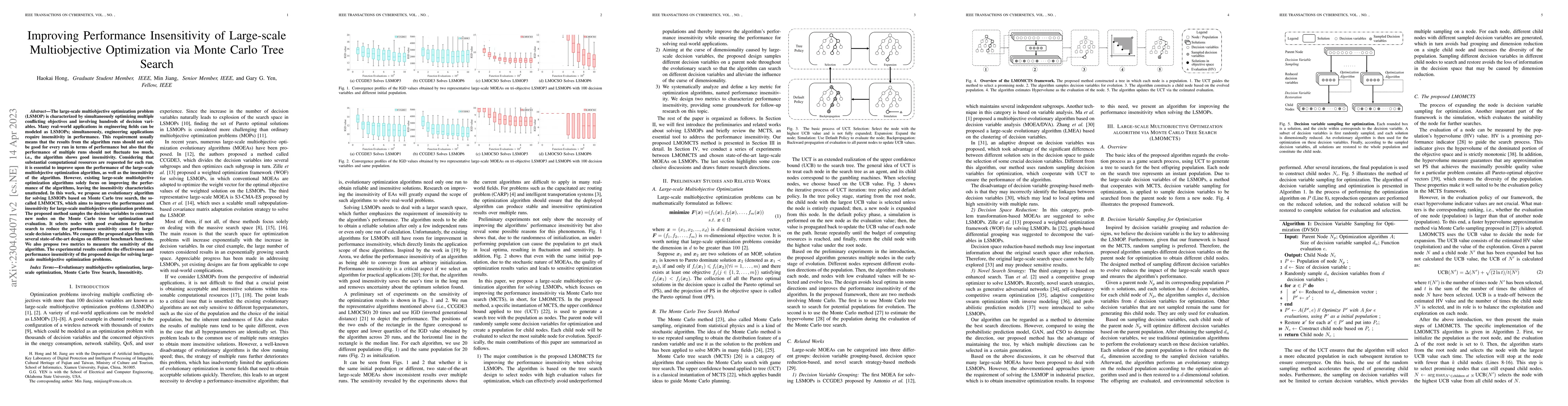 Thumbnail for Improving Performance Insensitivity of Large-scale Multiobjective
  Optimization via Monte Carlo Tree Search