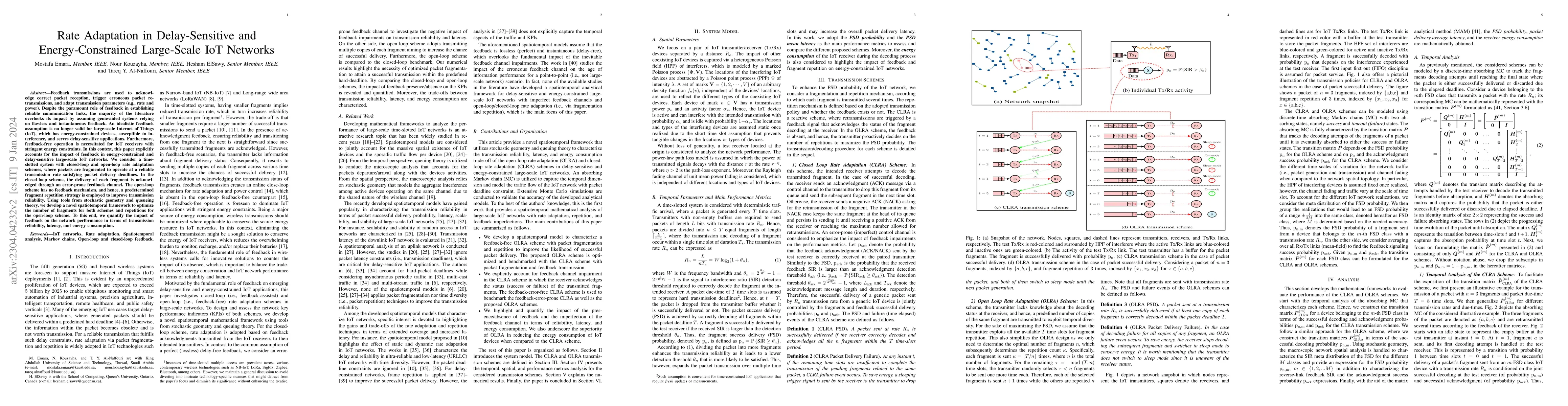 Thumbnail for Rate Adaptation in Delay-Sensitive and Energy-Constrained Large-Scale
  IoT Networks