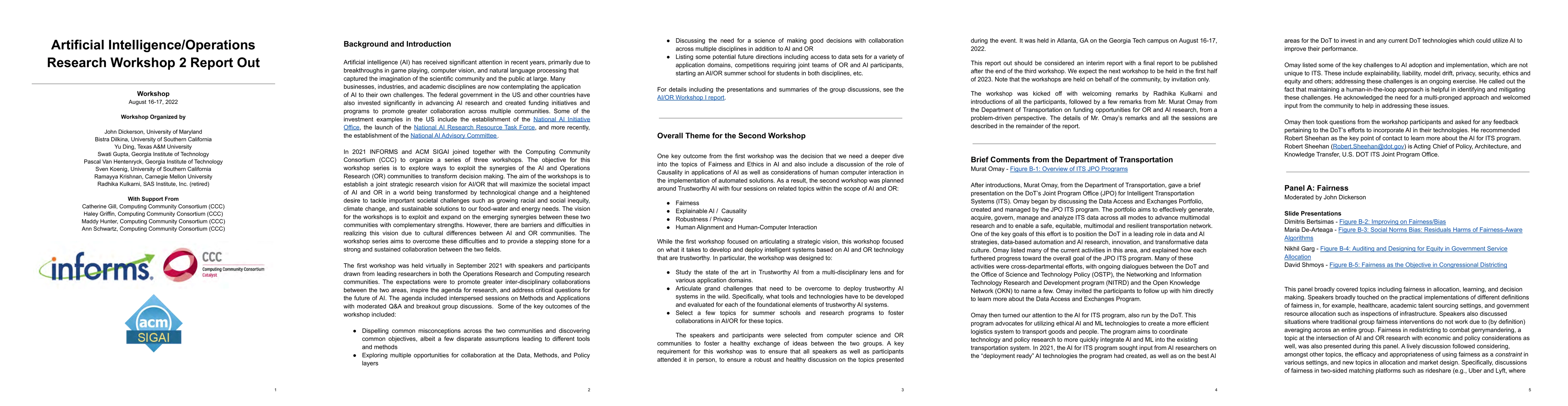 Thumbnail for Artificial Intelligence/Operations Research Workshop 2 Report Out