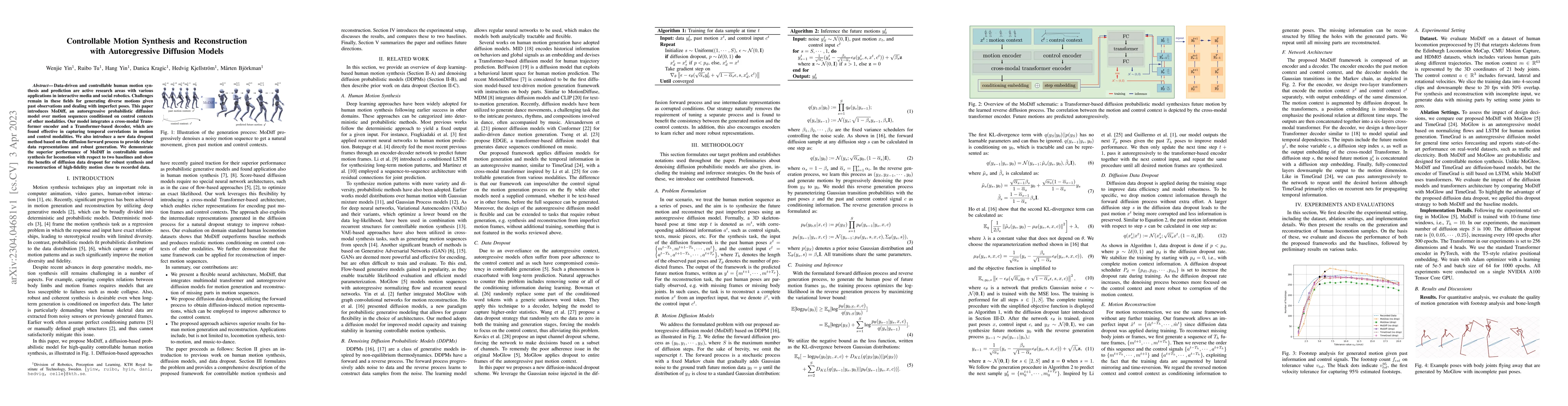 Thumbnail for Controllable Motion Synthesis and Reconstruction with Autoregressive
  Diffusion Models