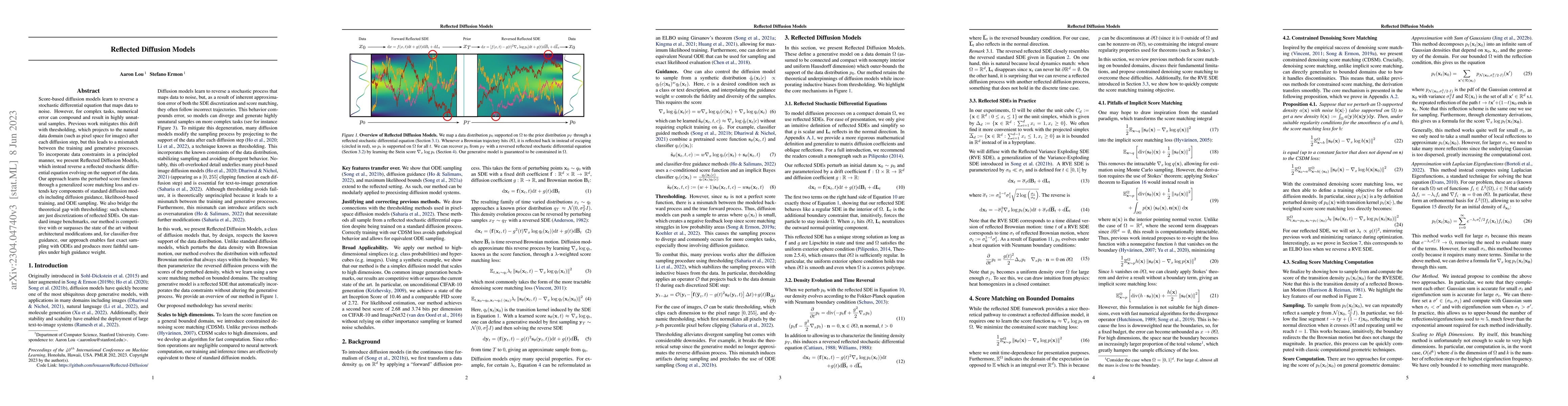 Thumbnail for Reflected Diffusion Models