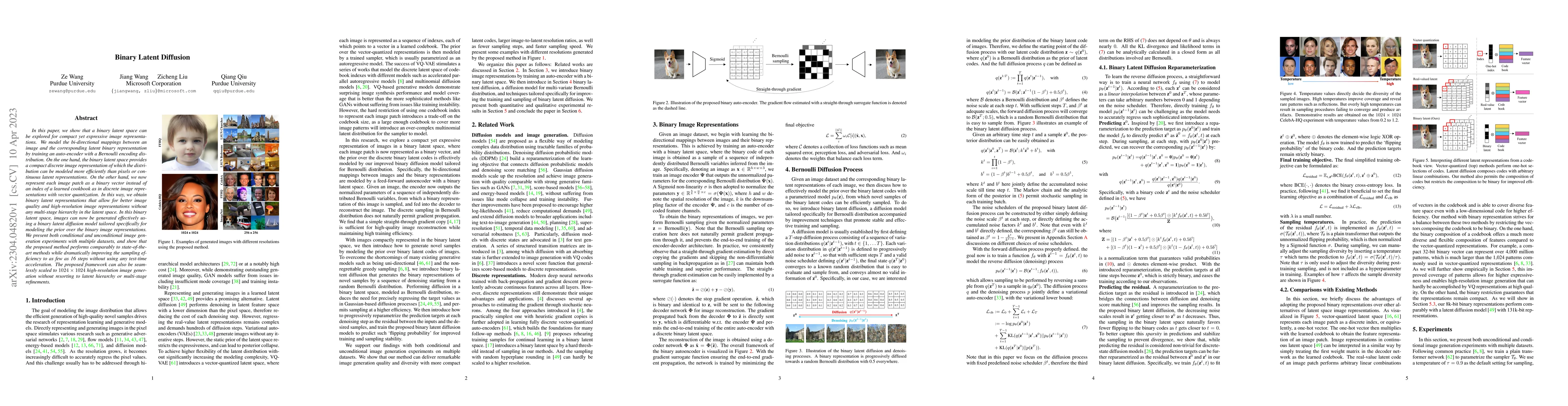 Thumbnail for Binary Latent Diffusion