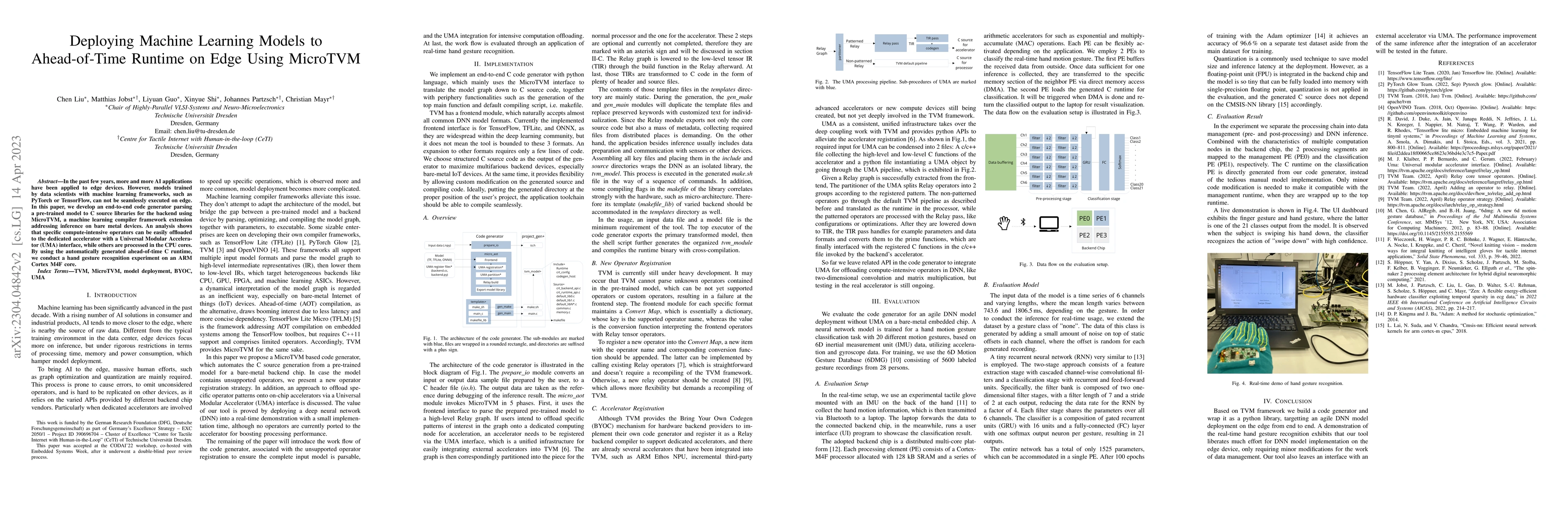 Thumbnail for Deploying Machine Learning Models to Ahead-of-Time Runtime on Edge Using
  MicroTVM