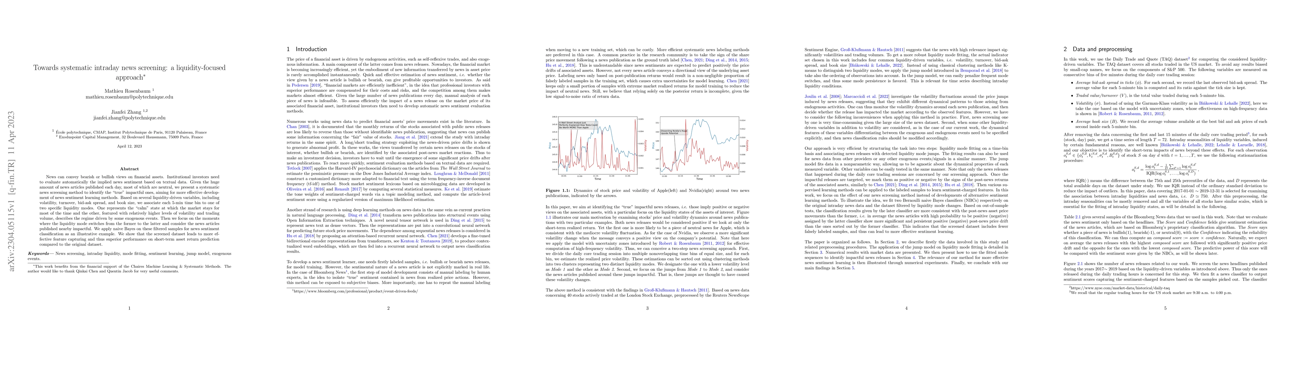 Thumbnail for Towards systematic intraday news screening: a liquidity-focused approach