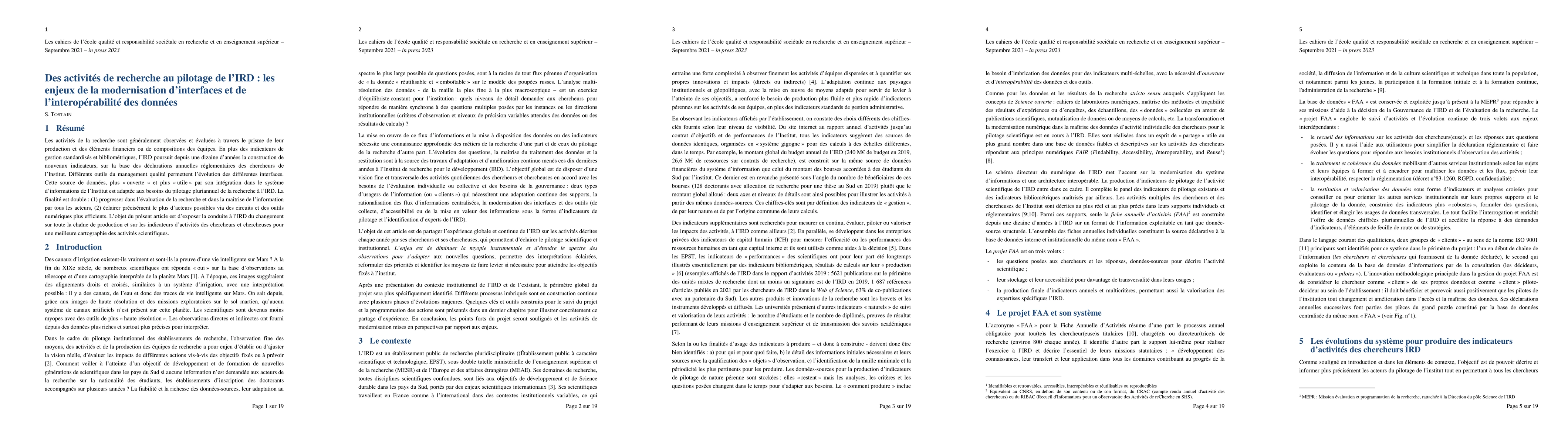 Thumbnail for From research activities to institutional piloting: the challenges of
  modernizing interfaces and data interoperability