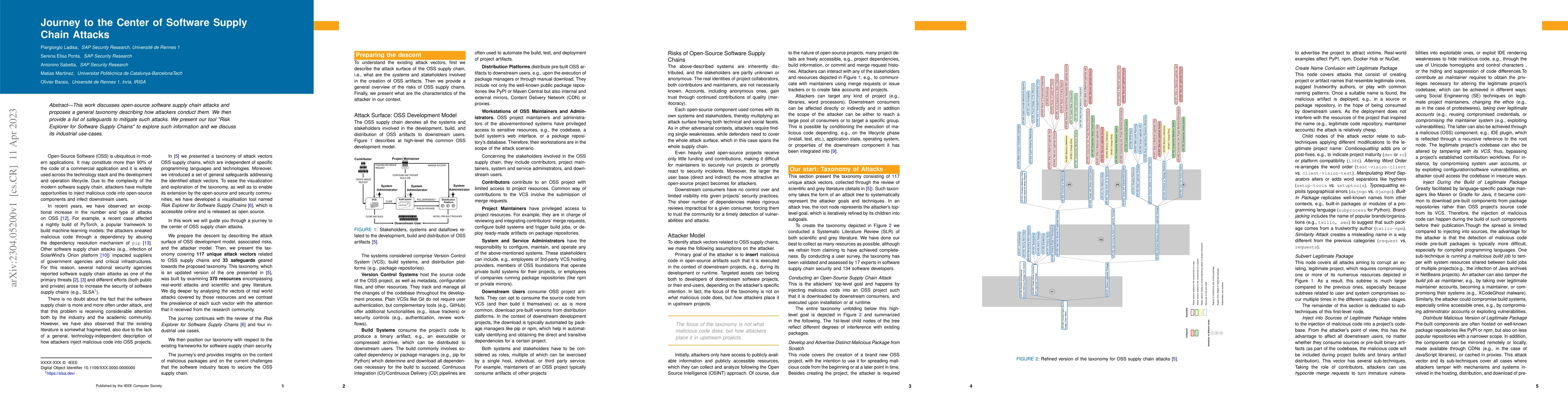 Thumbnail for Journey to the Center of Software Supply Chain Attacks