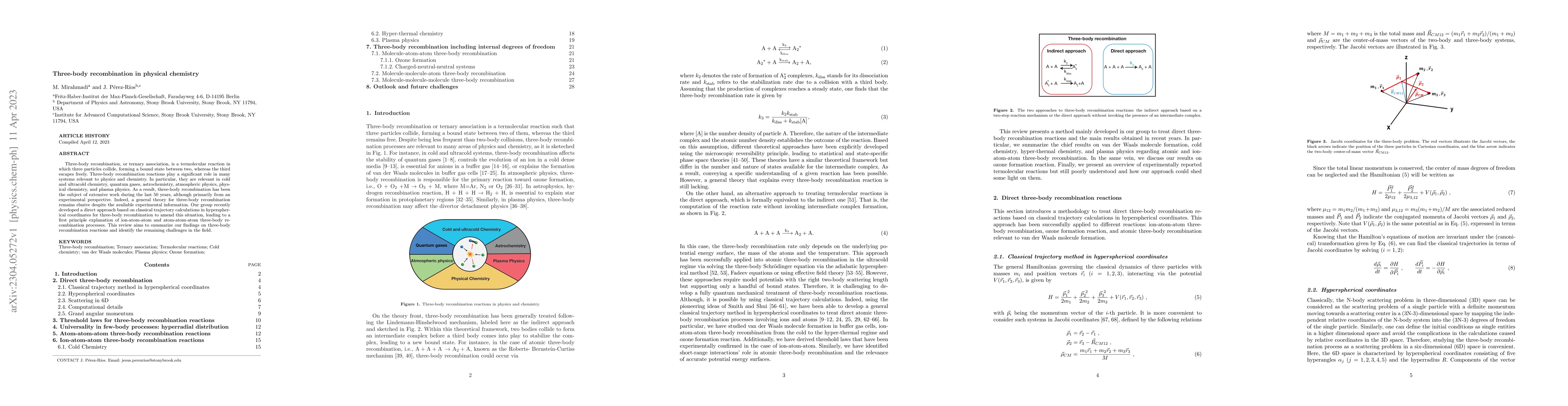 Thumbnail for Three-body recombination in physical chemistry