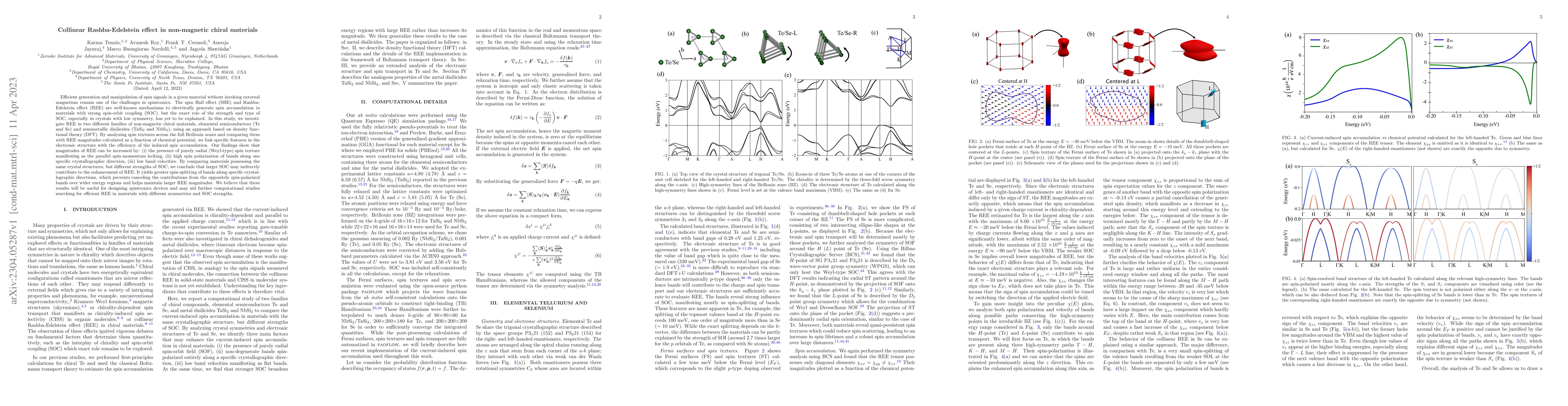 Thumbnail for Collinear Rashba-Edelstein effect in non-magnetic chiral materials