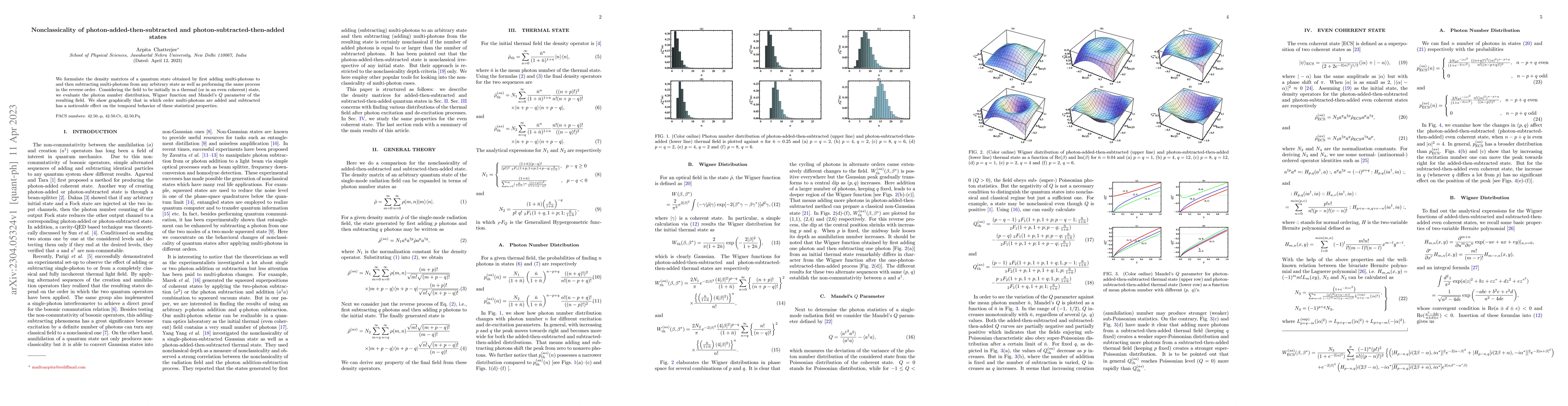 Thumbnail for Nonclassicality of photon-added-then-subtracted and
  photon-subtracted-then-added states