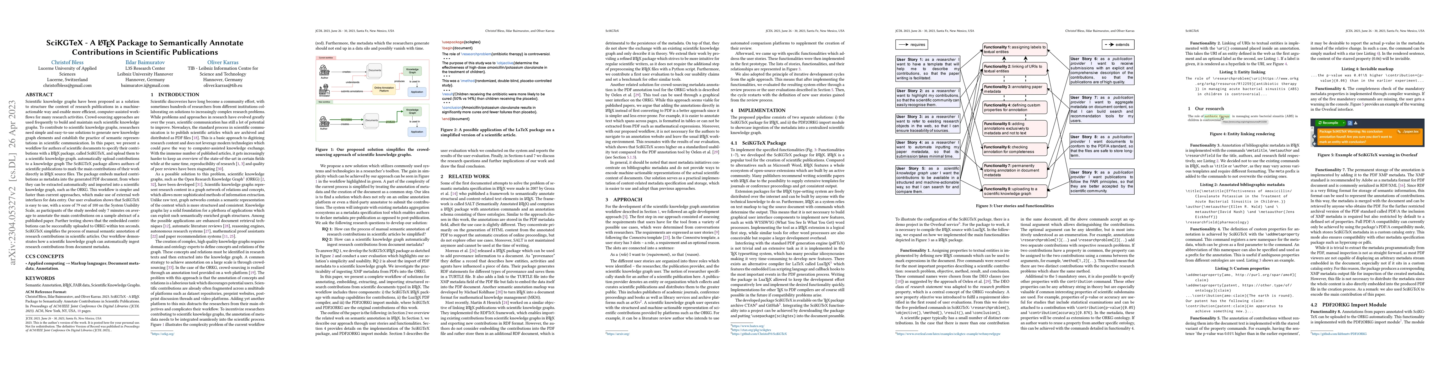 Thumbnail for SciKGTeX -- A LaTeX Package to Semantically Annotate Contributions in
  Scientific Publications