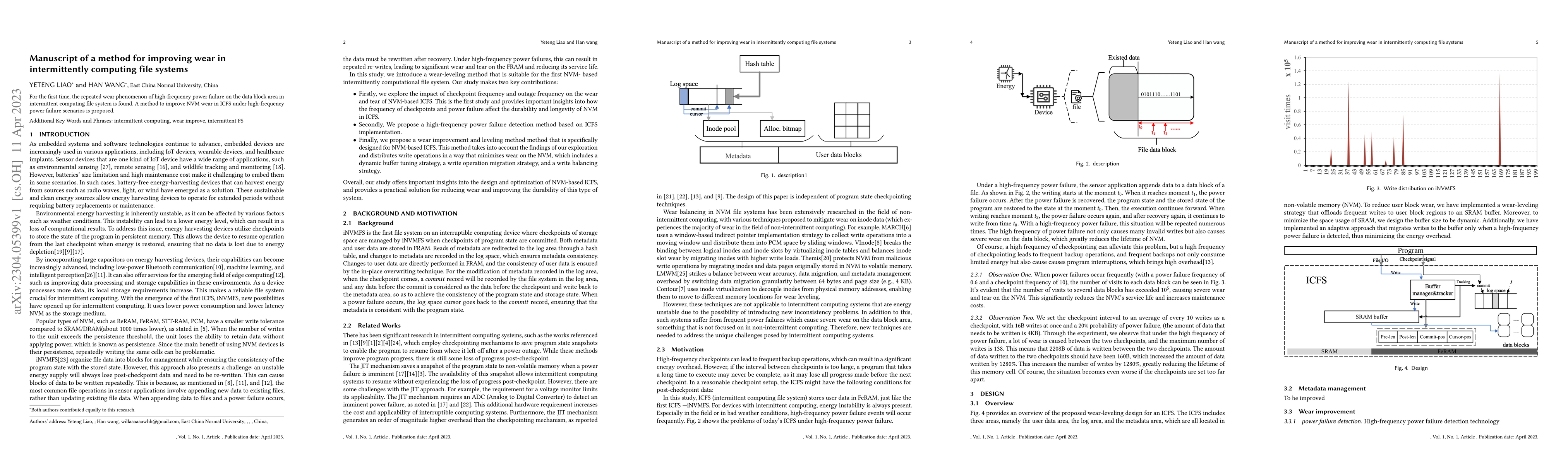 Thumbnail for Manuscript of a method for improving wear in intermittently computing
  file systems