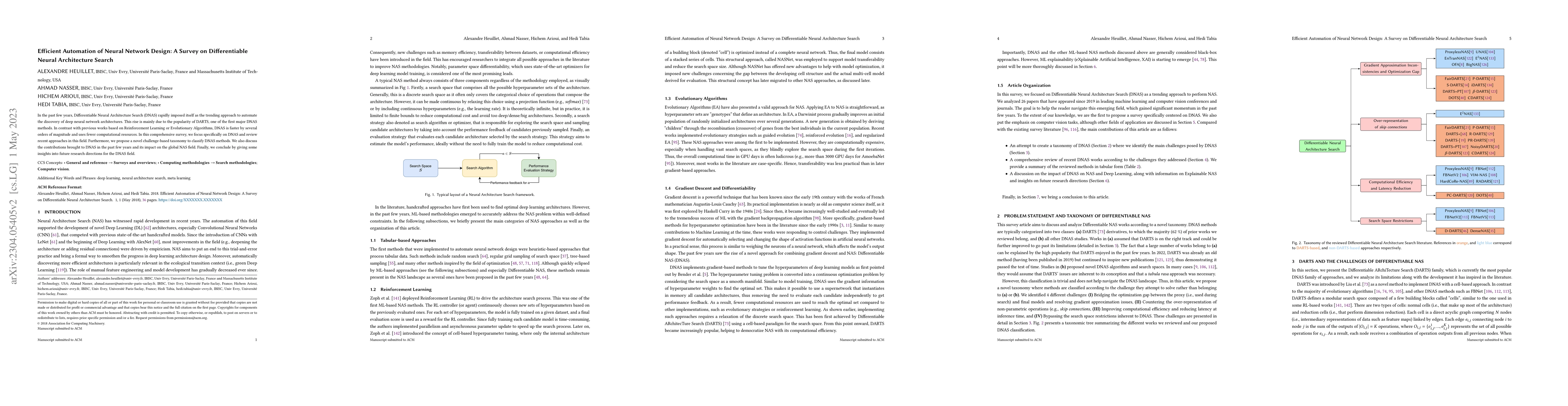 Thumbnail for Efficient Automation of Neural Network Design: A Survey on
  Differentiable Neural Architecture Search