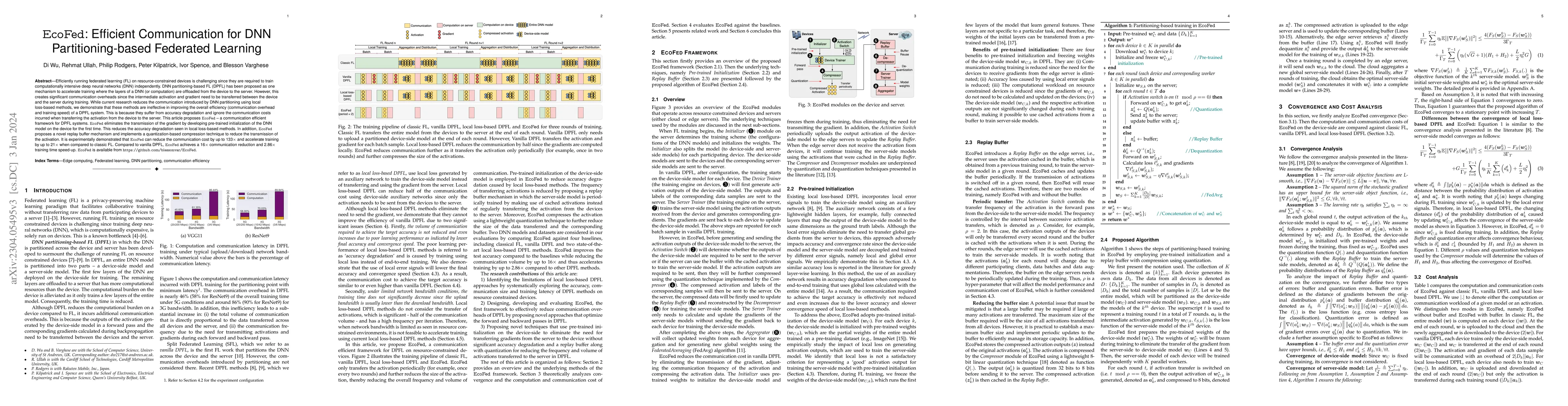 Thumbnail for EcoFed: Efficient Communication for DNN Partitioning-based Federated
  Learning