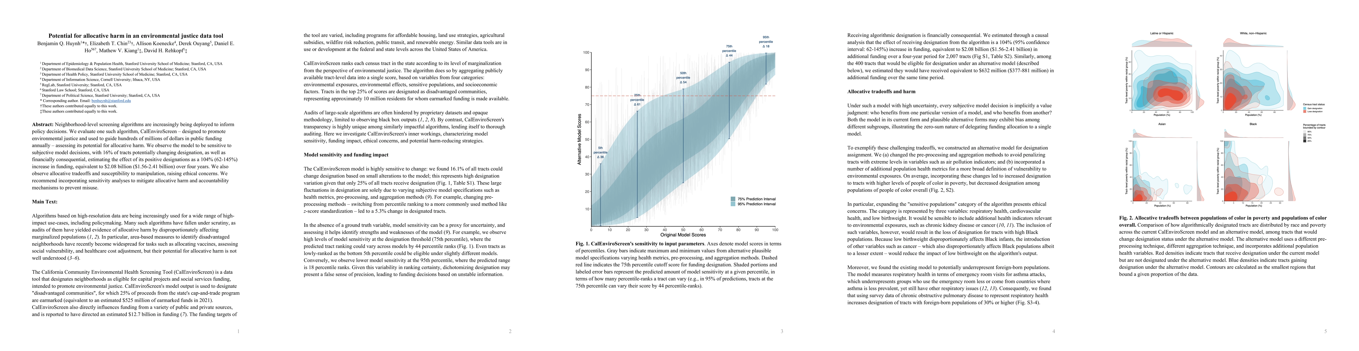 Thumbnail for Potential for allocative harm in an environmental justice data tool
