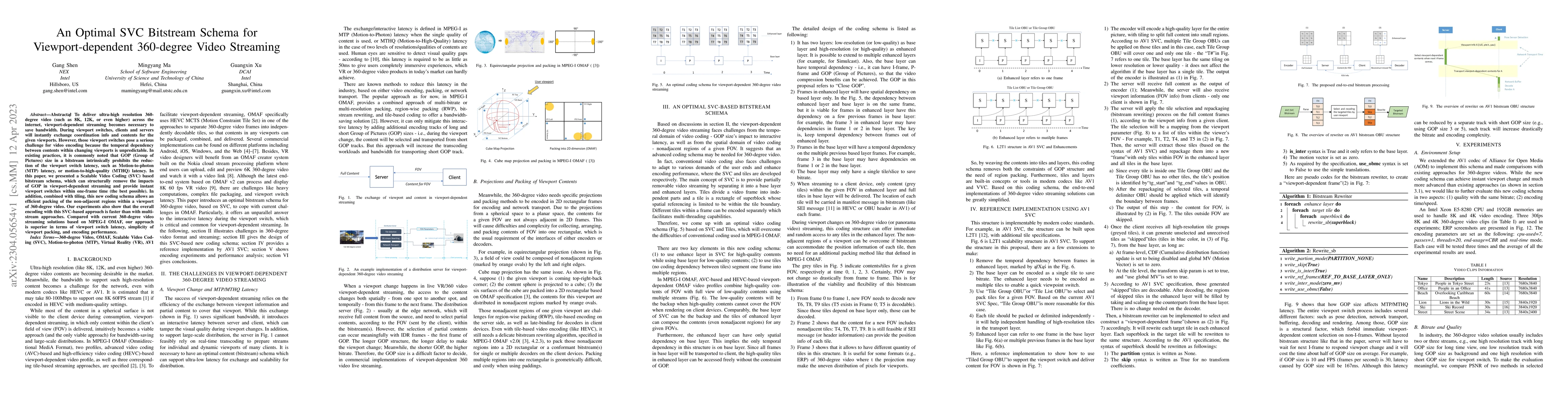 Thumbnail for An Optimal SVC Bitstream Schema for Viewport-dependent 360-degree Video
  Streaming