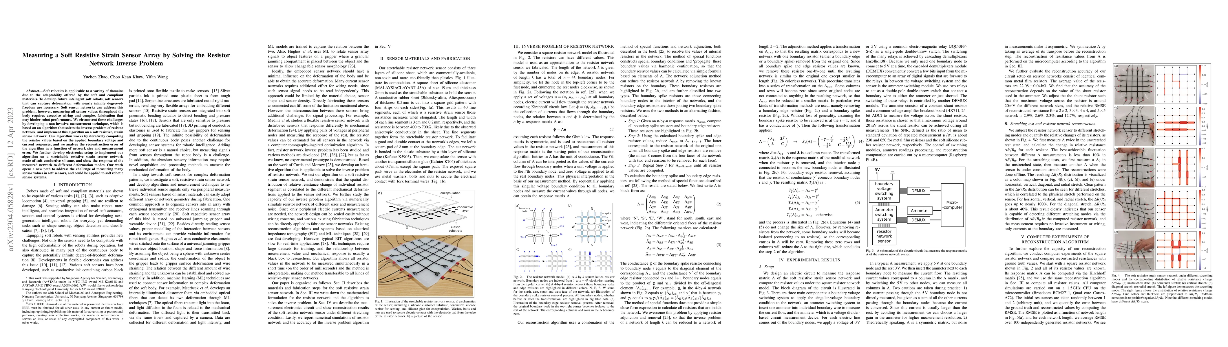 Thumbnail for Measuring a Soft Resistive Strain Sensor Array by Solving the Resistor
  Network Inverse Problem