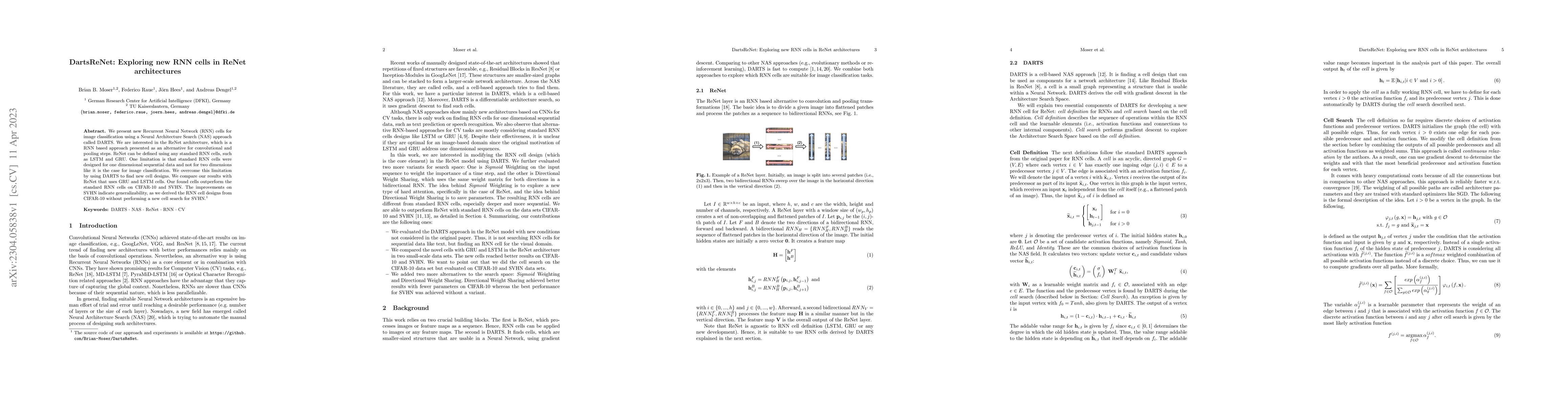 Thumbnail for DartsReNet: Exploring new RNN cells in ReNet architectures
