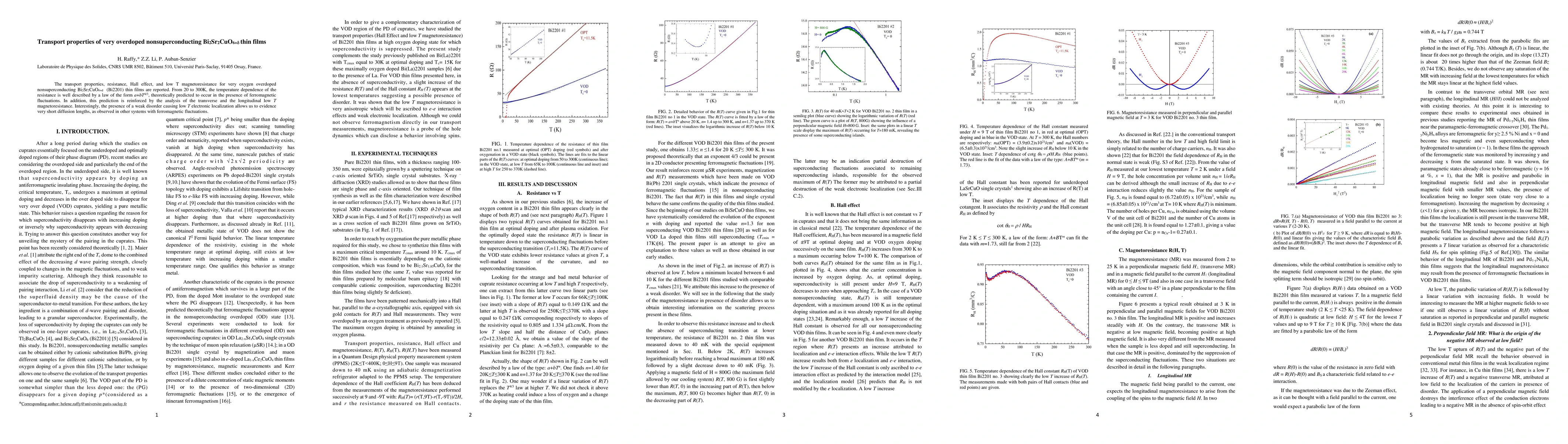 Thumbnail for Transport properties of very overdoped nonsuperconducting Bi2Sr2CuO6+d
  thin films