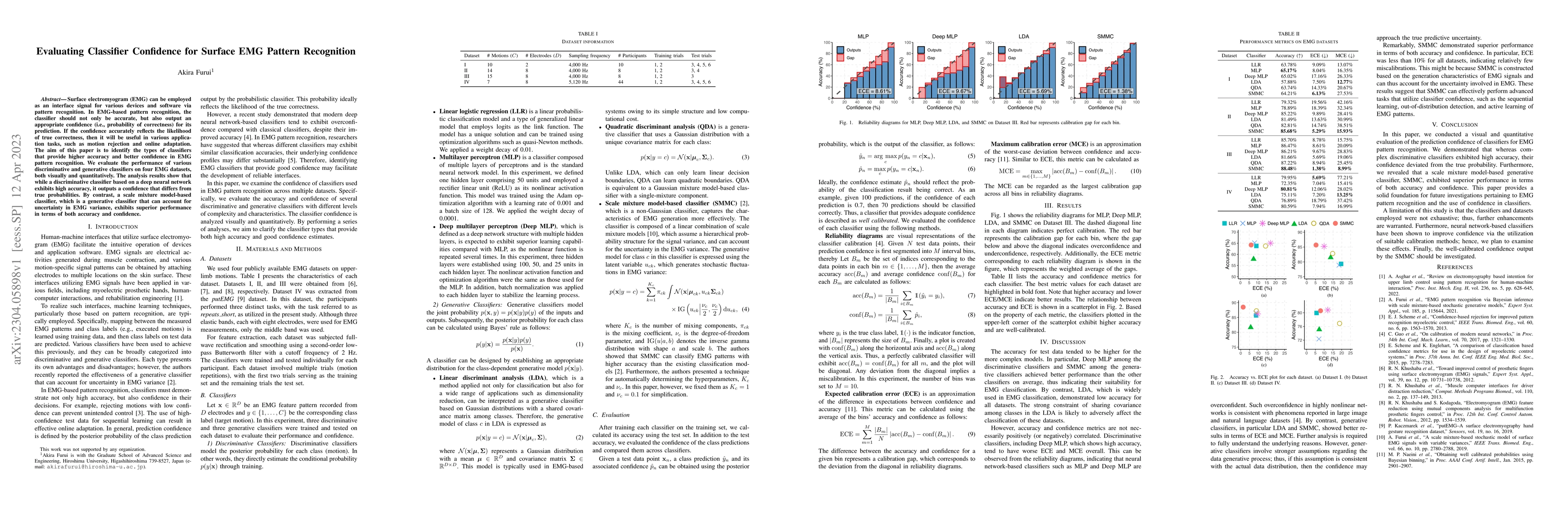 Thumbnail for Evaluating Classifier Confidence for Surface EMG Pattern Recognition
