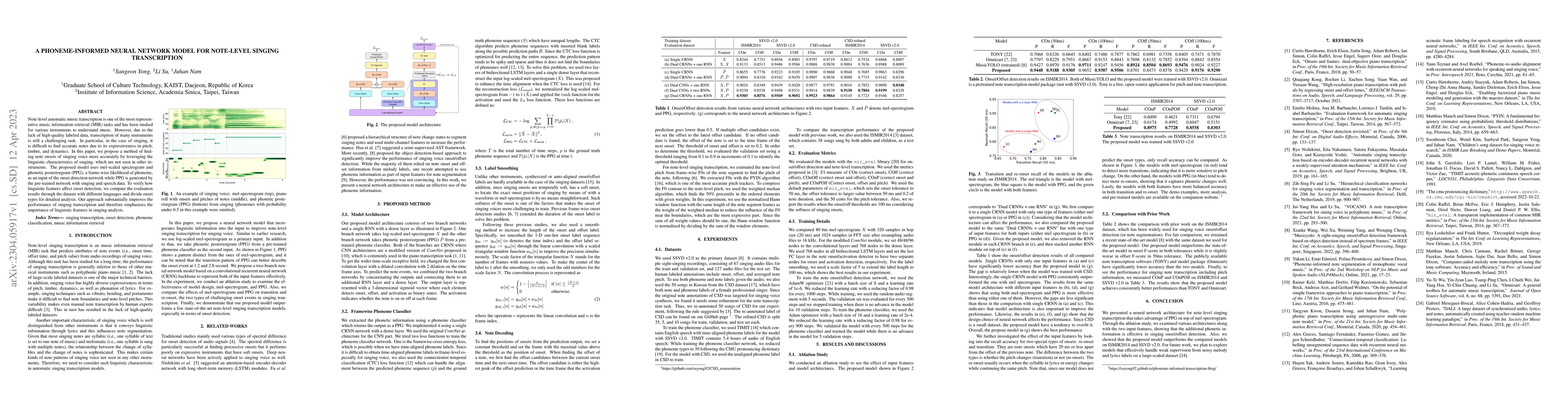Thumbnail for A Phoneme-Informed Neural Network Model for Note-Level Singing
  Transcription