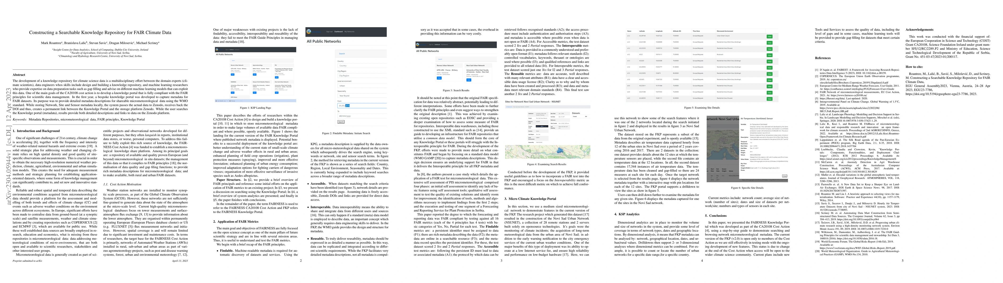 Thumbnail for Constructing a Searchable Knowledge Repository for FAIR Climate Data