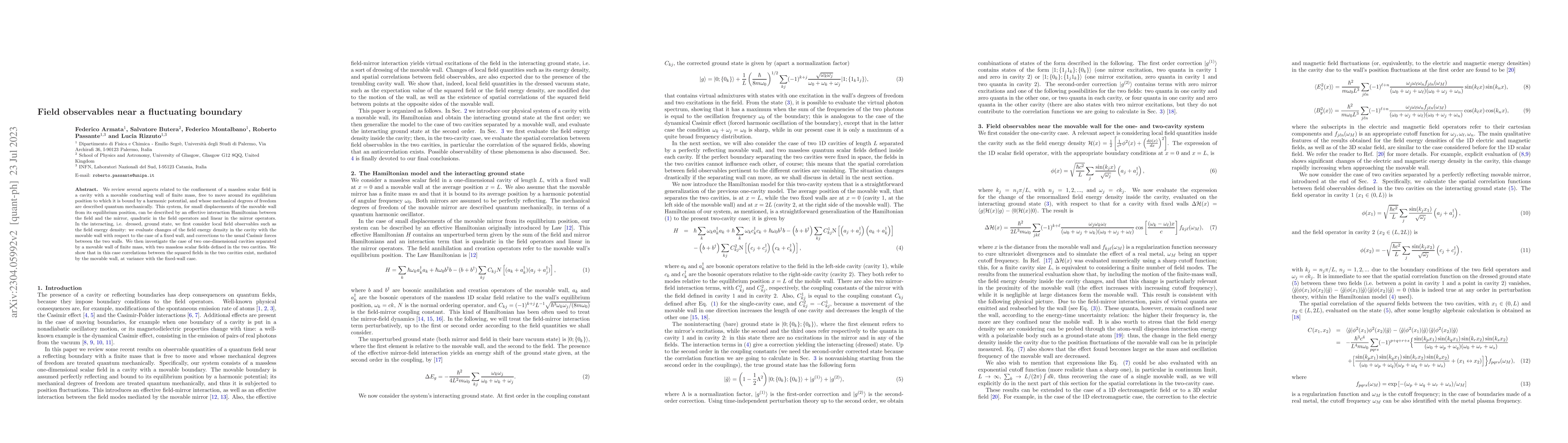 Thumbnail for Field observables near a fluctuating boundary