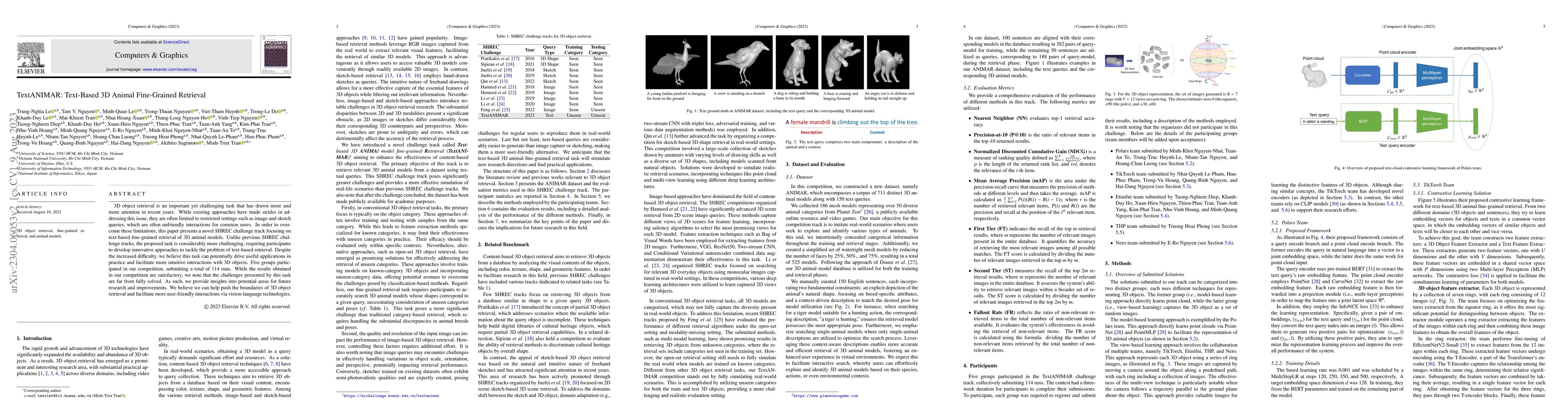 Thumbnail for TextANIMAR: Text-based 3D Animal Fine-Grained Retrieval