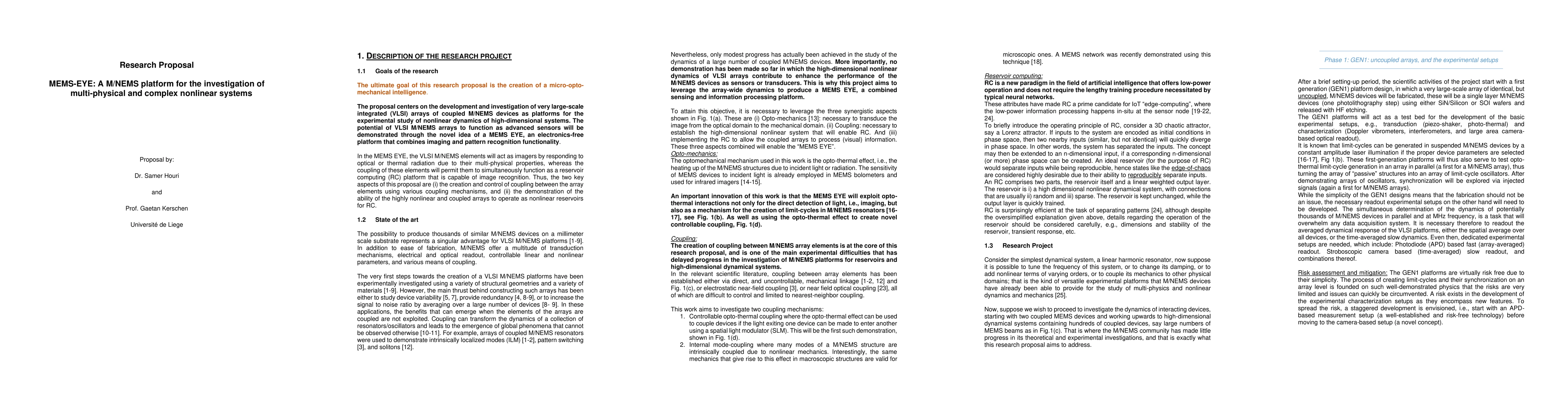 Thumbnail for MEMS-EYE: A M/NEMS platform for the investigation of multi-physical and
  complex nonlinear systems