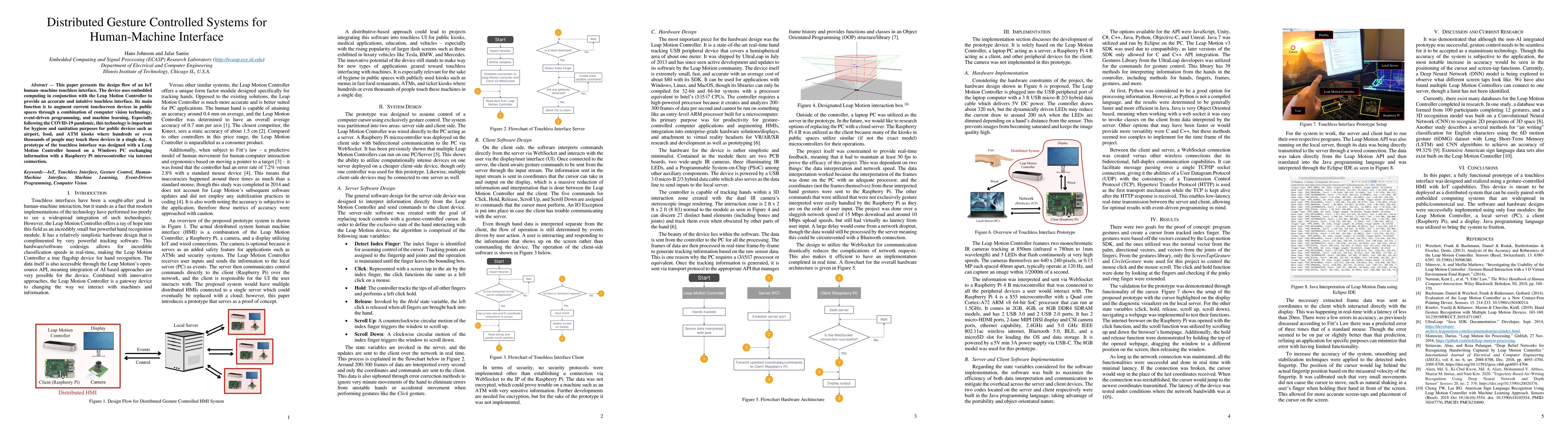 Thumbnail for Distributed Gesture Controlled Systems for Human-Machine Interface