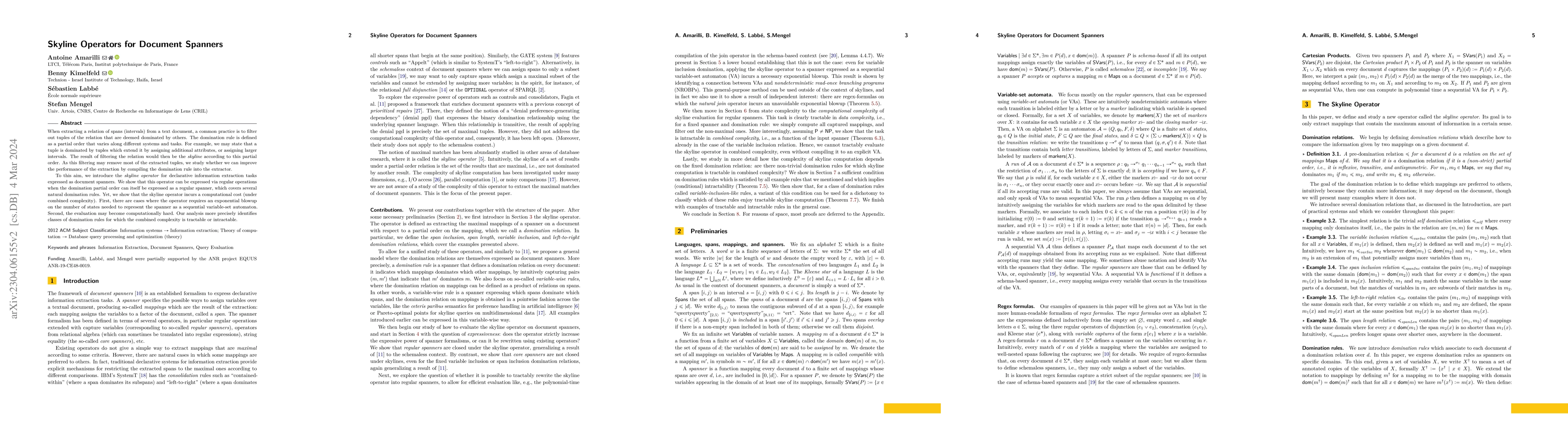 Thumbnail for Skyline Operators for Document Spanners