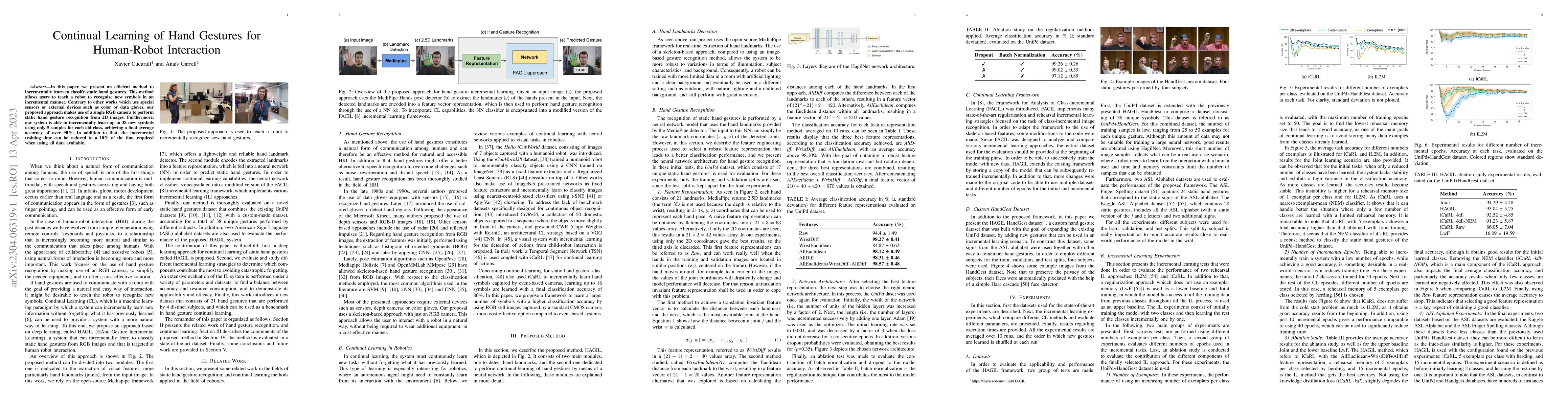 Thumbnail for Continual Learning of Hand Gestures for Human-Robot Interaction
