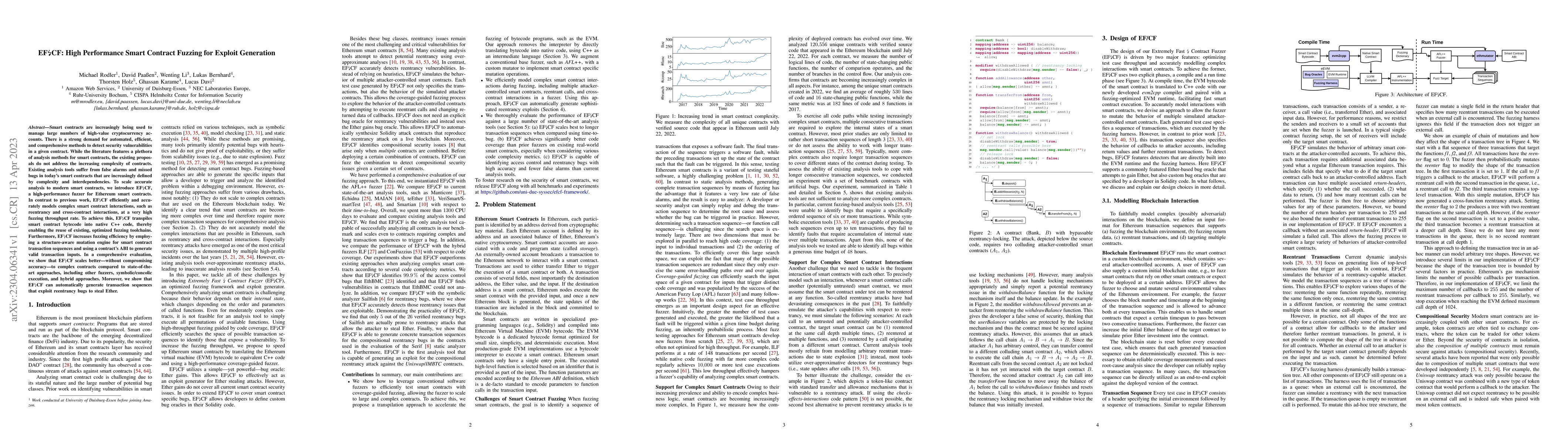 Thumbnail for EF/CF: High Performance Smart Contract Fuzzing for Exploit Generation