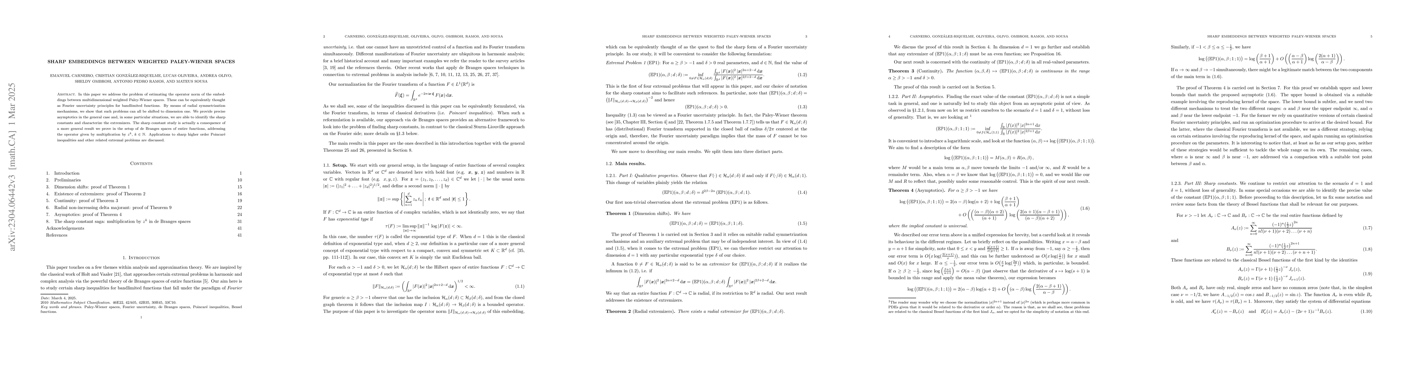 Thumbnail for Sharp embeddings between weighted Paley-Wiener spaces