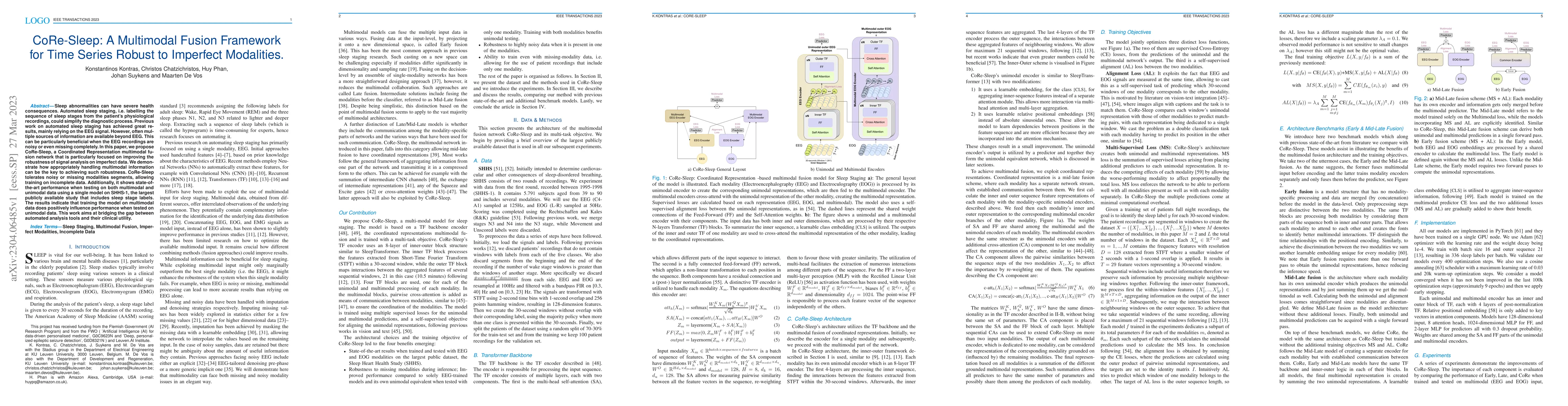 Thumbnail for CoRe-Sleep: A Multimodal Fusion Framework for Time Series Robust to
  Imperfect Modalities