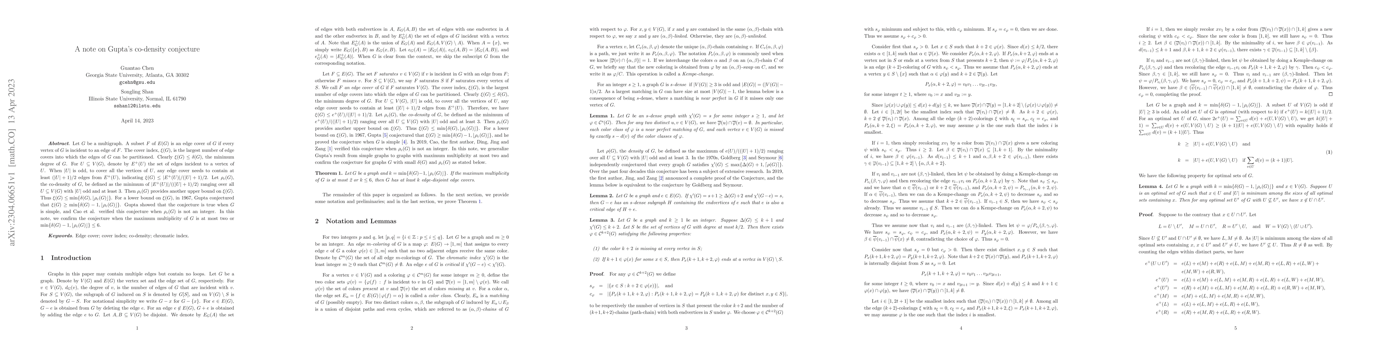 Thumbnail for A note on Gupta's co-density conjecture
