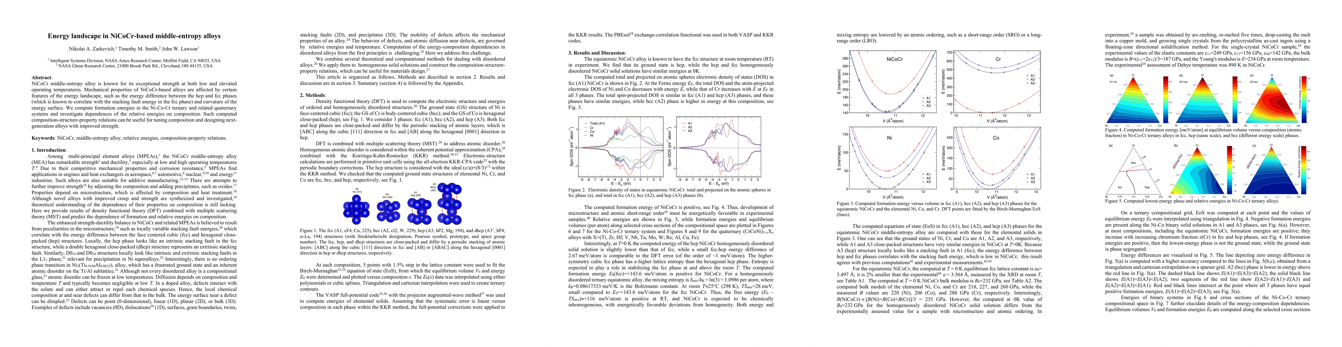 Thumbnail for Energy landscape in NiCoCr-based middle-entropy alloys