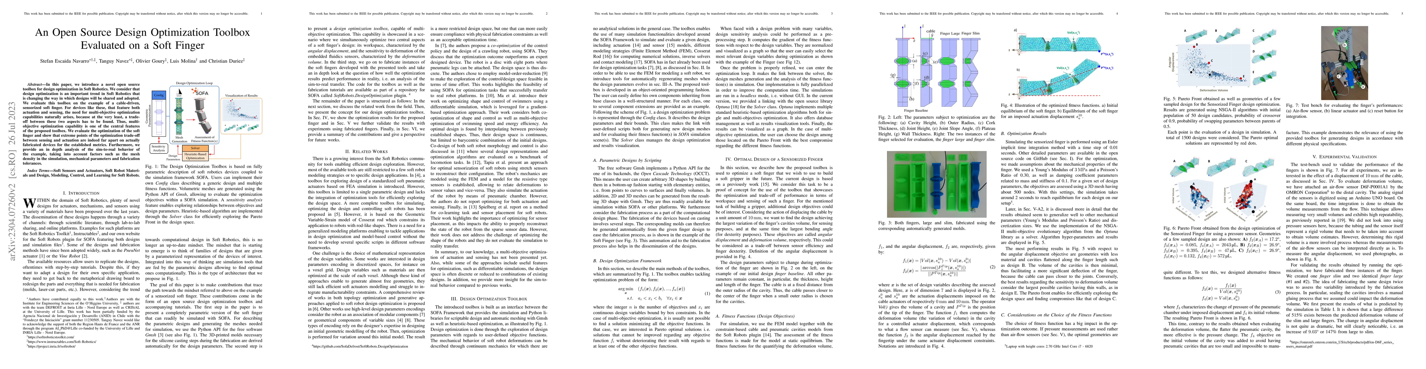 Thumbnail for An Open Source Design Optimization Toolbox Evaluated on a Soft Finger