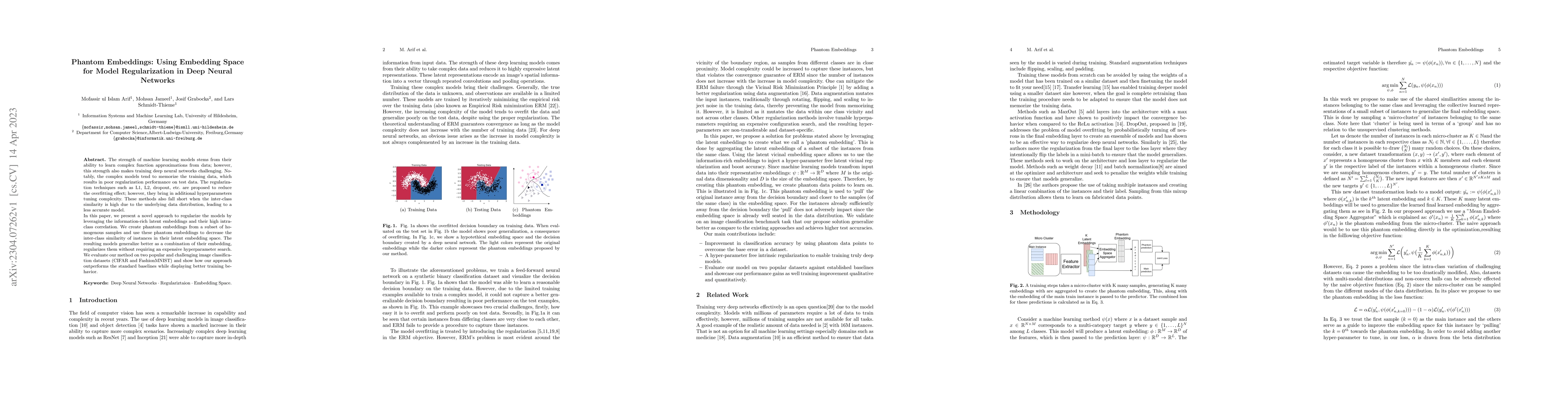 Thumbnail for Phantom Embeddings: Using Embedding Space for Model Regularization in
  Deep Neural Networks