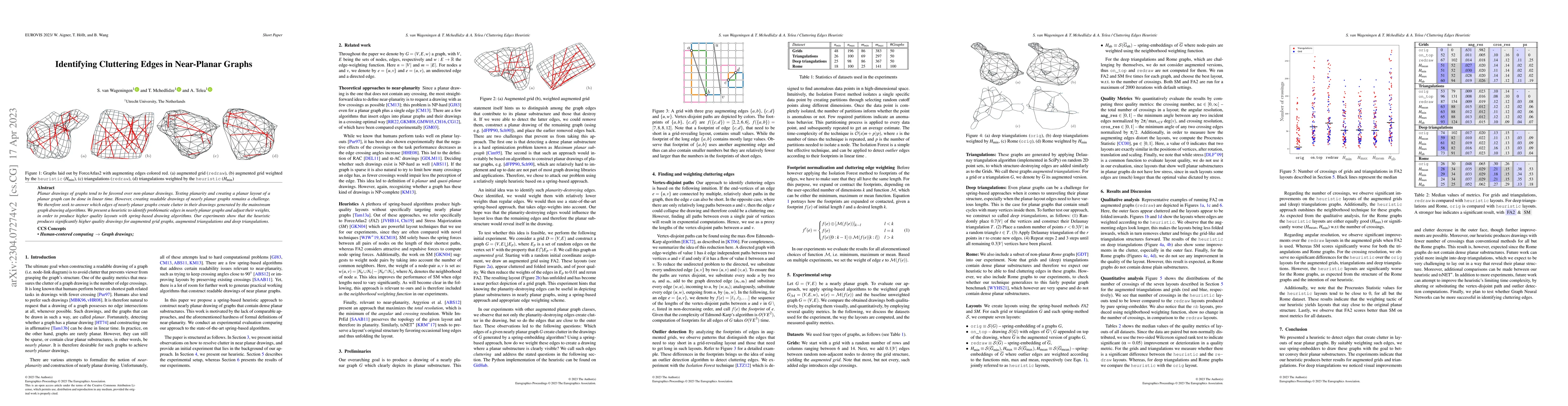 Thumbnail for Identifying Cluttering Edges in Near-Planar Graphs
