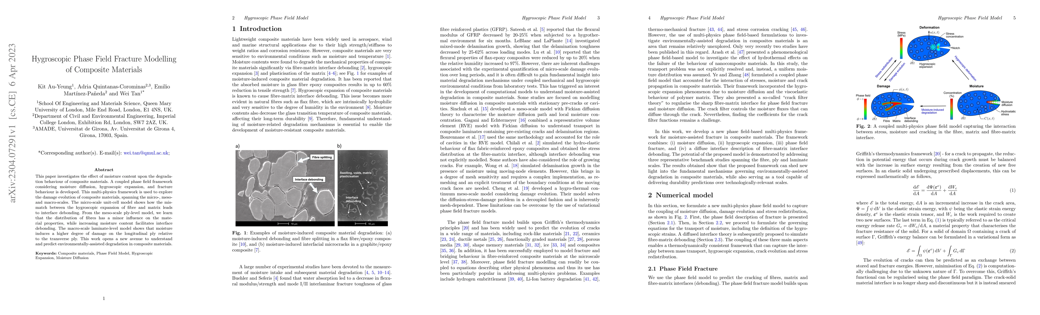 Thumbnail for Hygroscopic phase field fracture modelling of composite materials