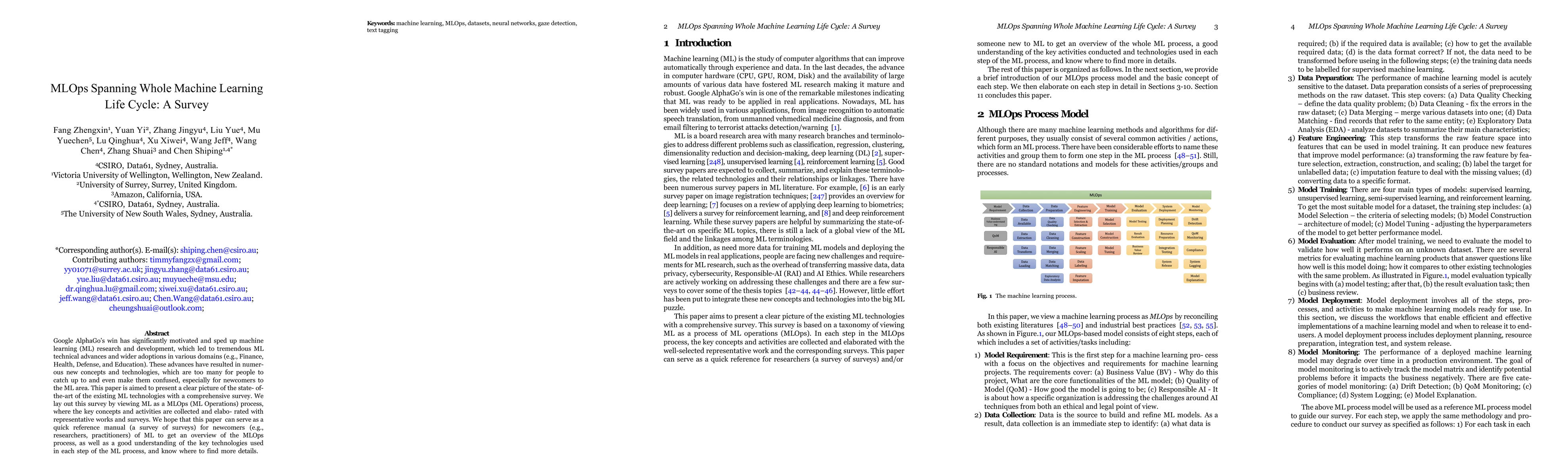 Thumbnail for MLOps Spanning Whole Machine Learning Life Cycle: A Survey