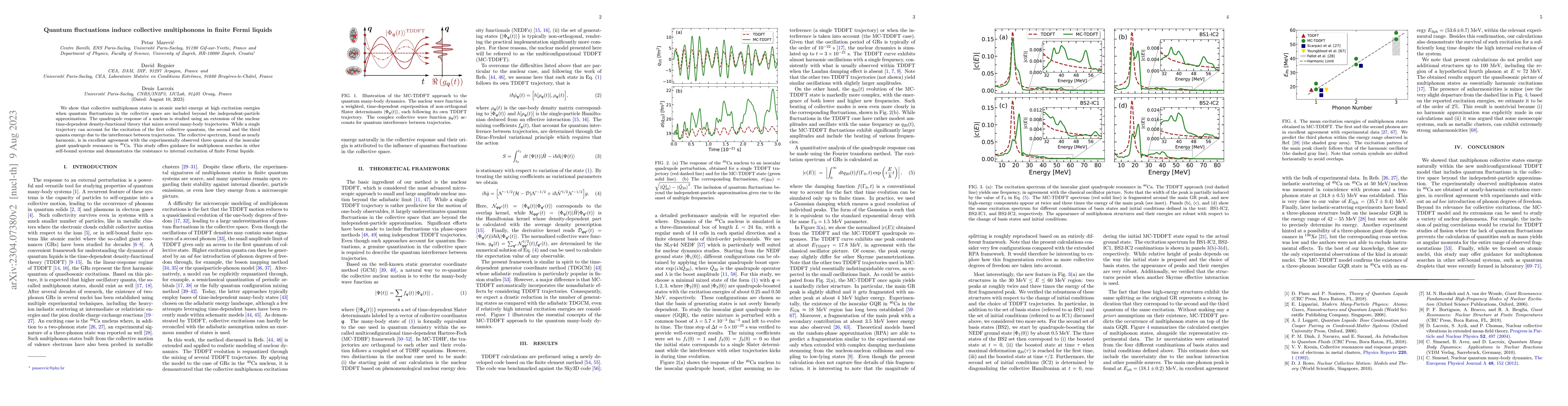 Thumbnail for Quantum fluctuations induce collective multiphonons in finite Fermi
  liquids